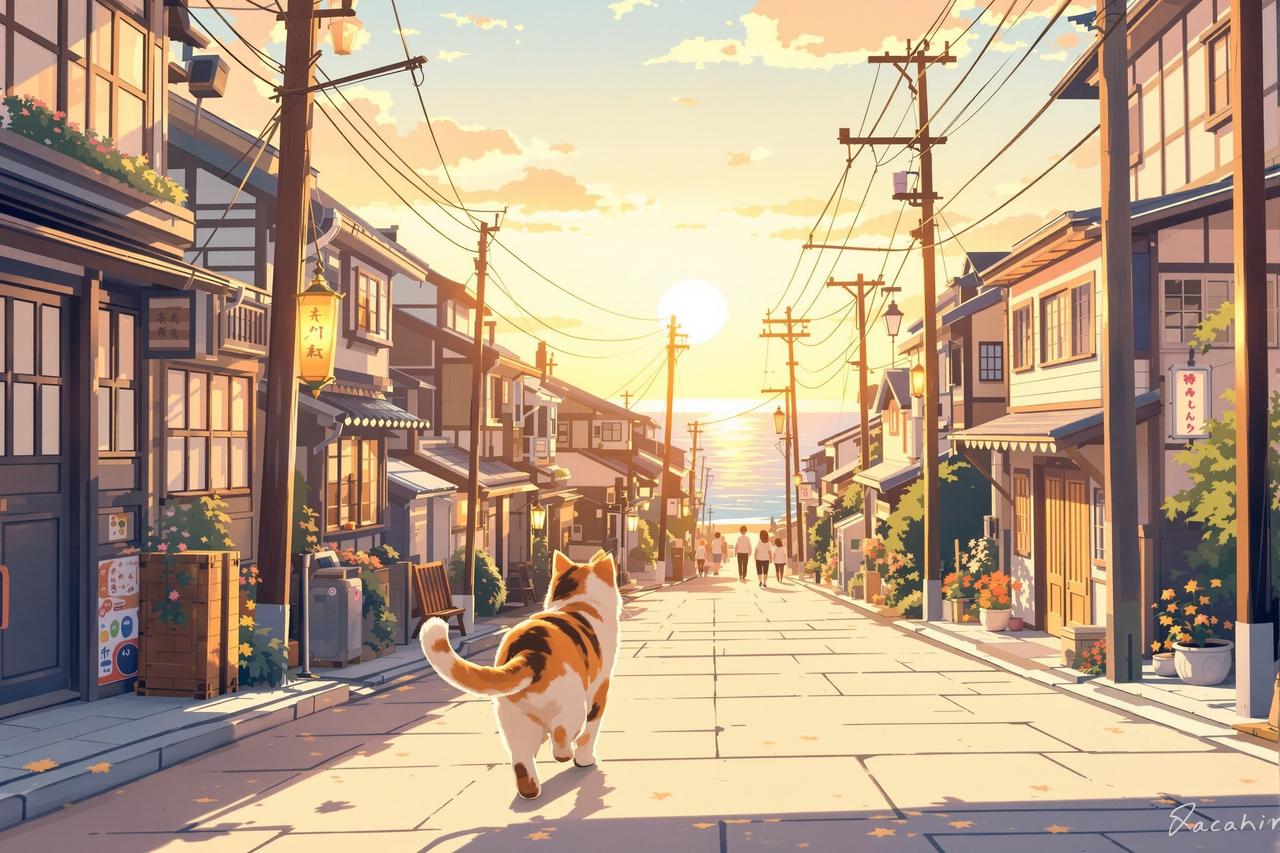 网络短剧 - 海街猫咪日记